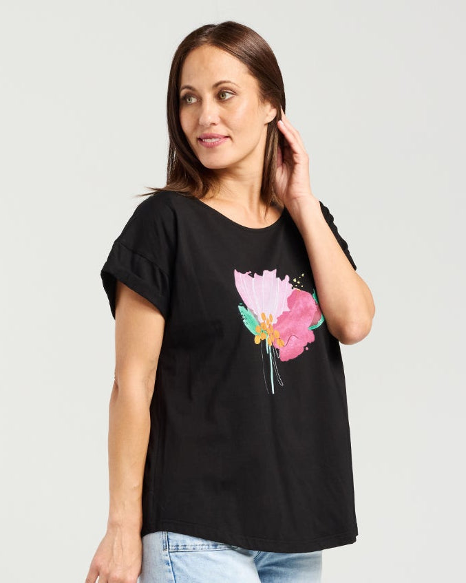 Amelia Top Black