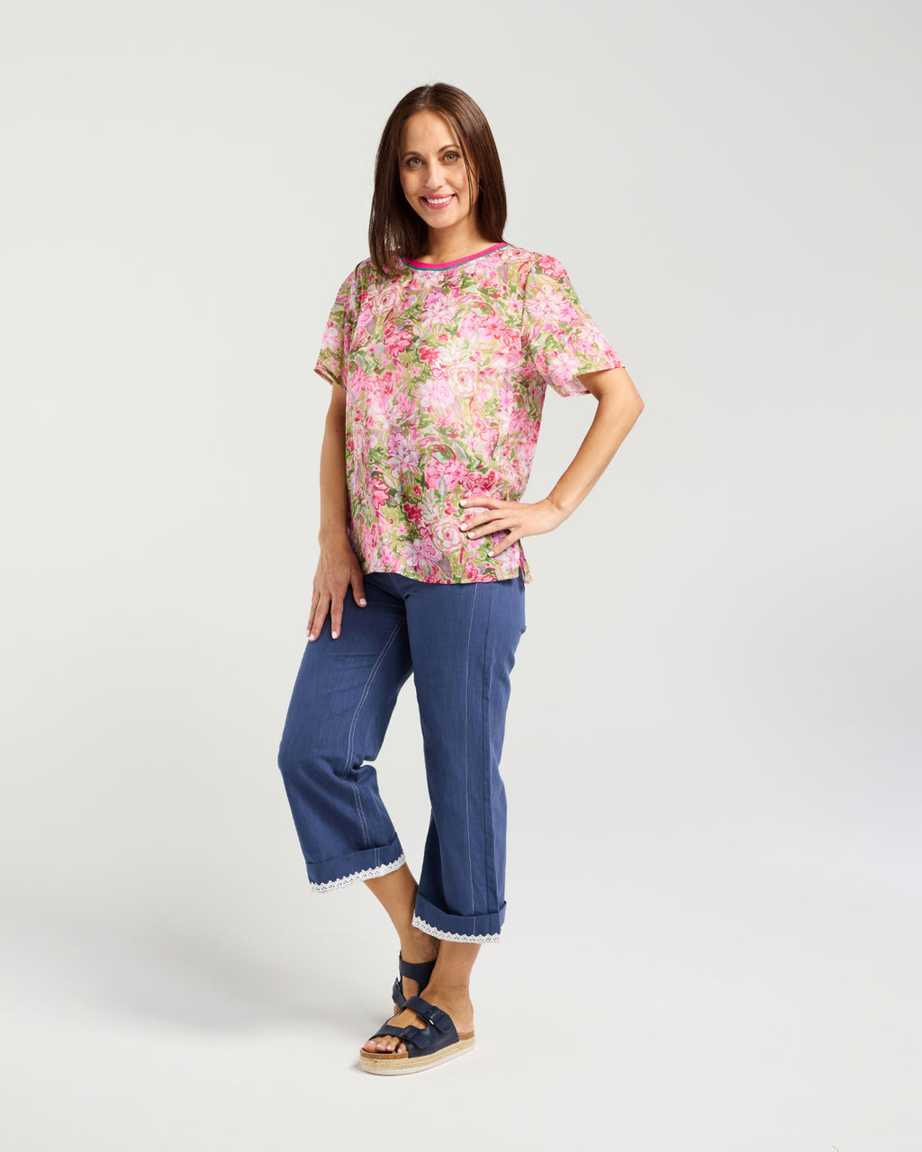 Lina Top Neon Meadow