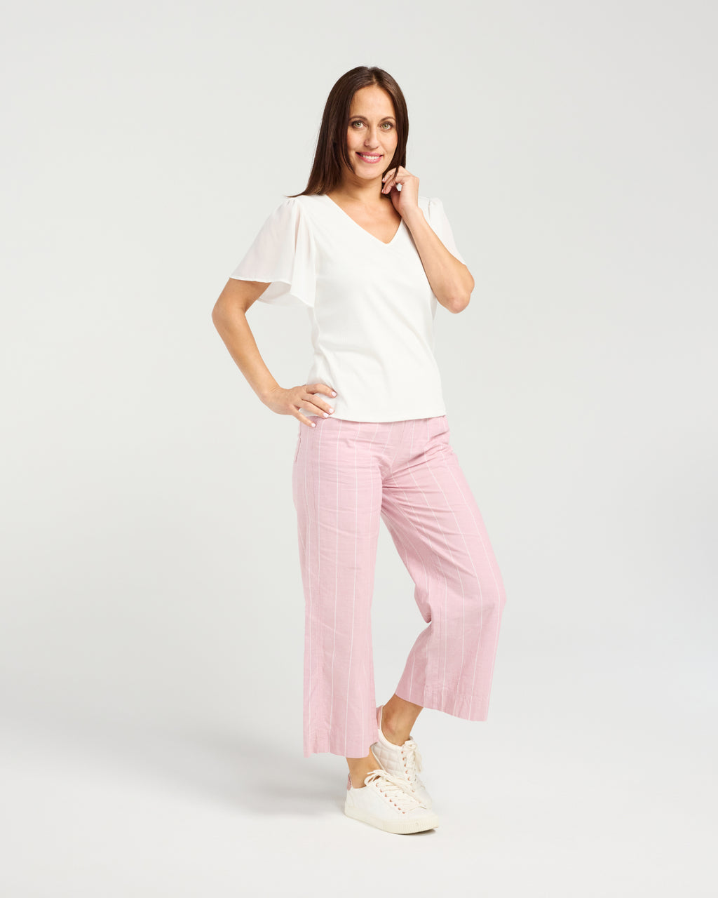 Camille Top White