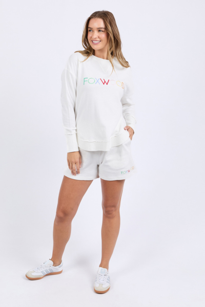 Simplified Confetti Crew Vivid White