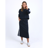 Sloane Fleece Skirt Navy