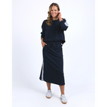 Sloane Fleece Skirt Navy