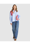 Sweet Jane Shirt Blue Stripe