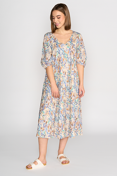 V Neck Dress Amalfi
