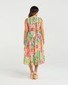 Woman wearing a colorful patterned dress on a white background
Jayla Dress Radiant