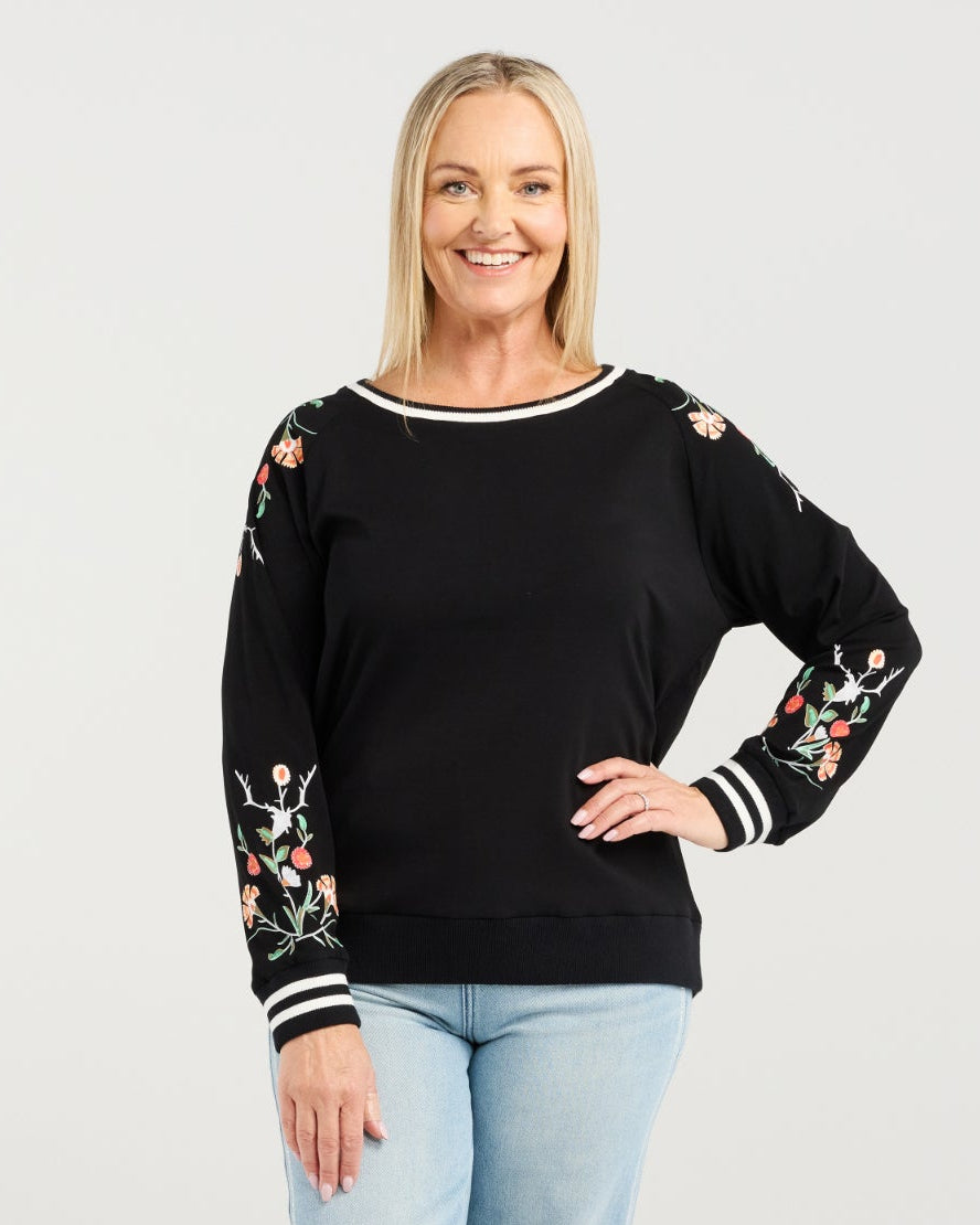 Sloane Jumper Black