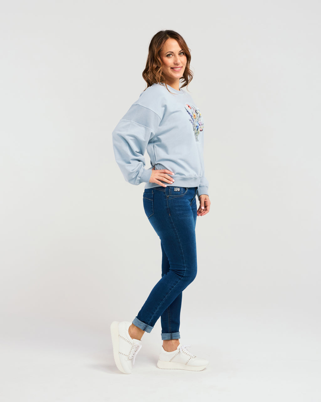 Livia Sweat Pale Blue
