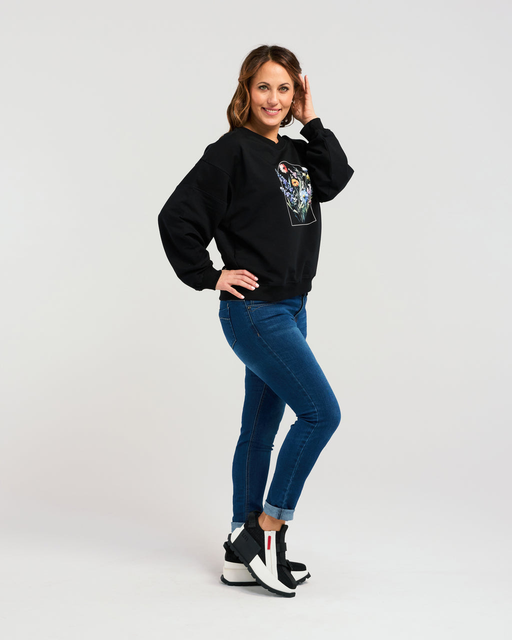 Livia Sweat Black