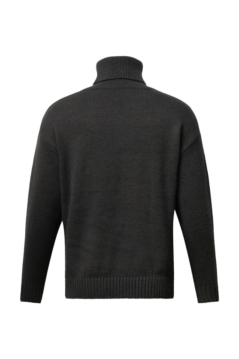 Heart Knit Black