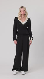 Darla Pants Black Cream