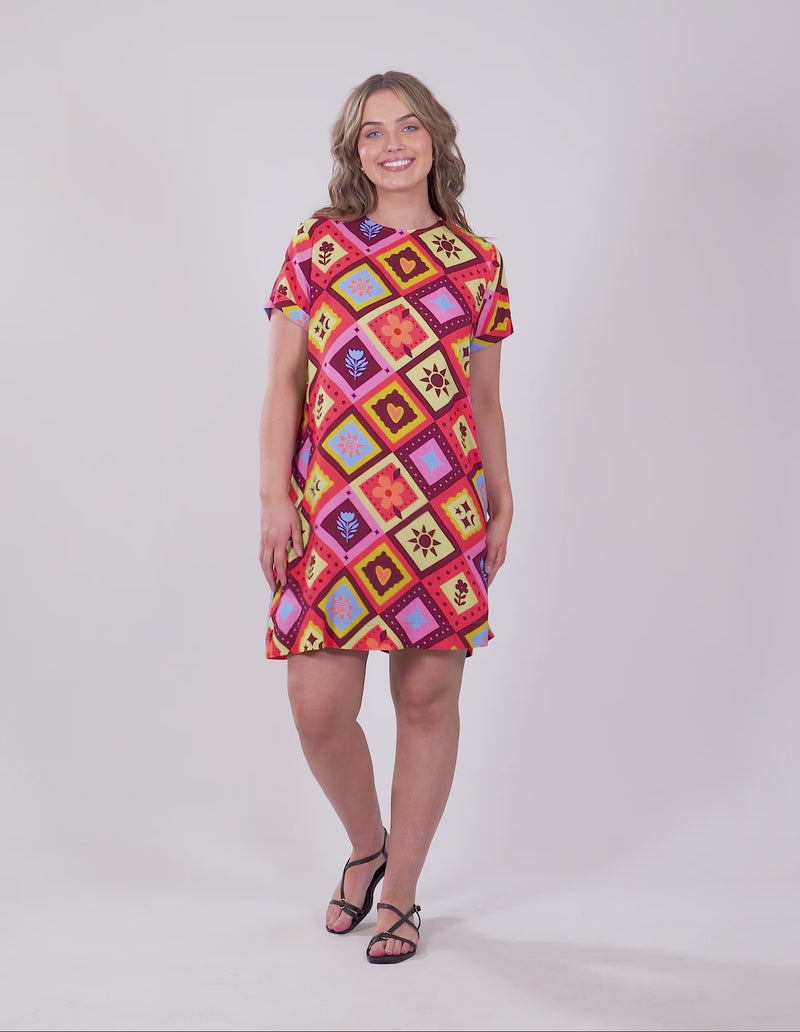 Rhode Dress Geo Print