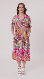 Marissa Dress Garden Print