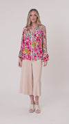 Contessa Top Garden Print