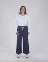Greta Wide Leg Pants Dark Sapphire