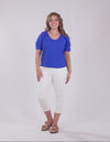 The Grove Top Ocean Blue