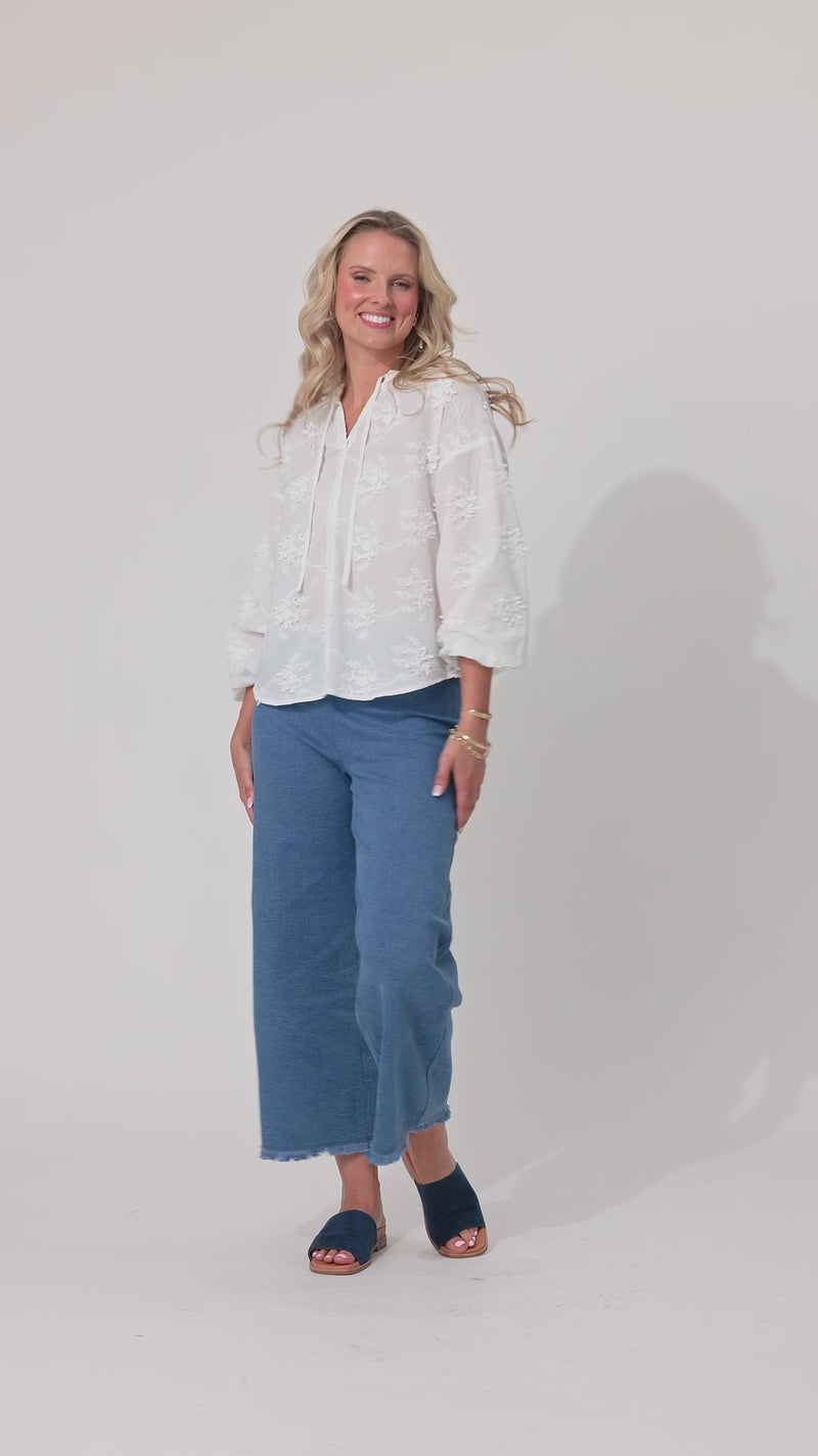 Alba Top White