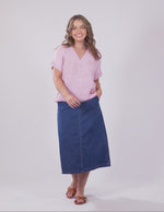 Elba Knit Top Dusk Pink