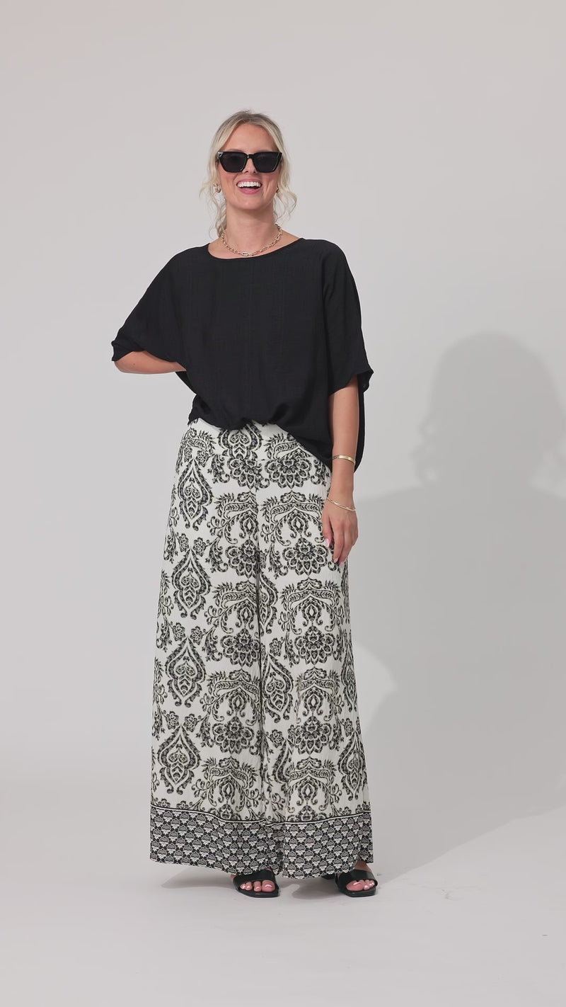 Alessa Top Black