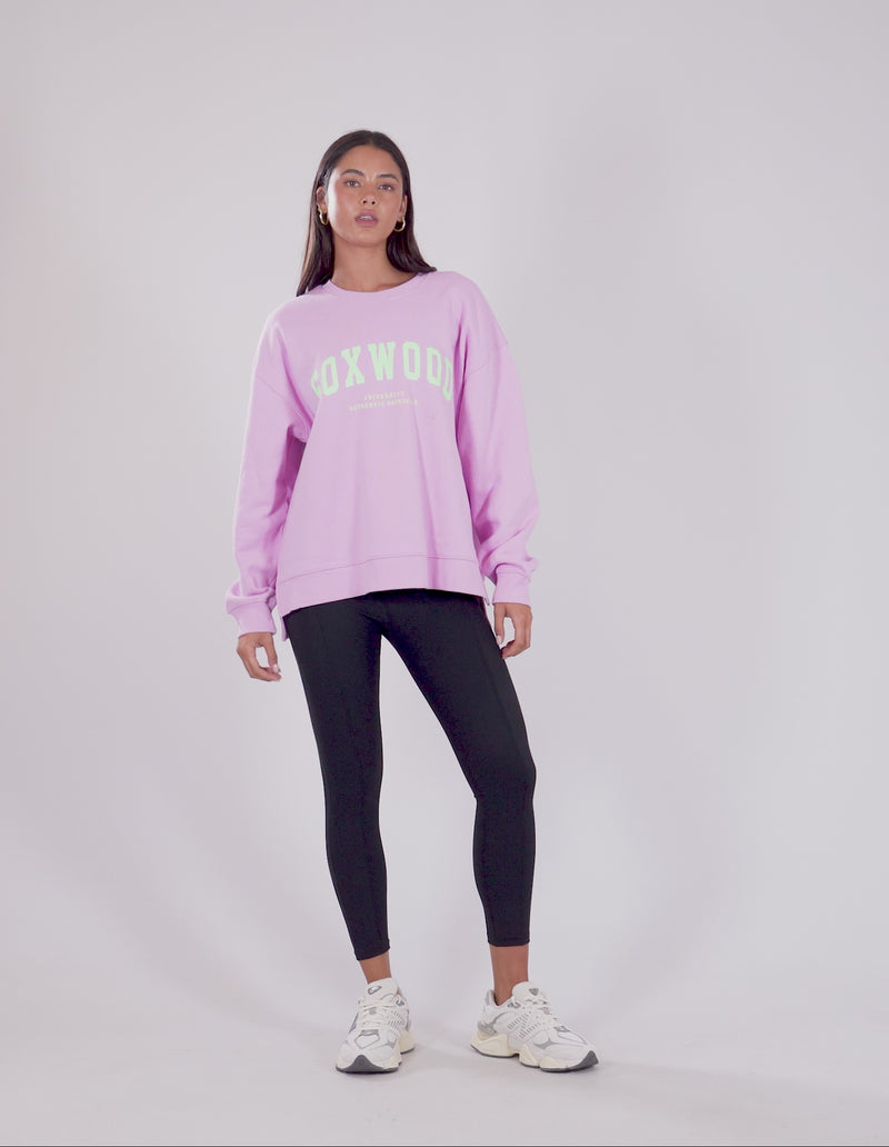 Interval Crew Pink Green