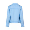 Light blue denim jacket on a white background
Frayed Linen Jacket Sky Blue