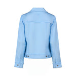 Light blue denim jacket on a white background
Frayed Linen Jacket Sky Blue
