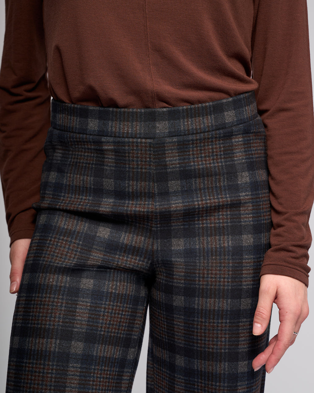 Wide Leg Ponti Pant Nomad