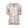 Floral patterned blouse on a white background
Printed V Neck Top Amalfi