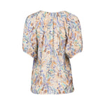 Floral patterned blouse on a white background
Printed V Neck Top Amalfi