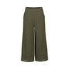 Wide Leg 7/8 Pant Olive