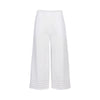 Wide Leg 7/8 Pants White
