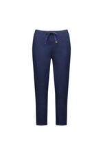 Navy blue pants with a drawstring on a white background
Skinny Leg 7/8 Pants Ink