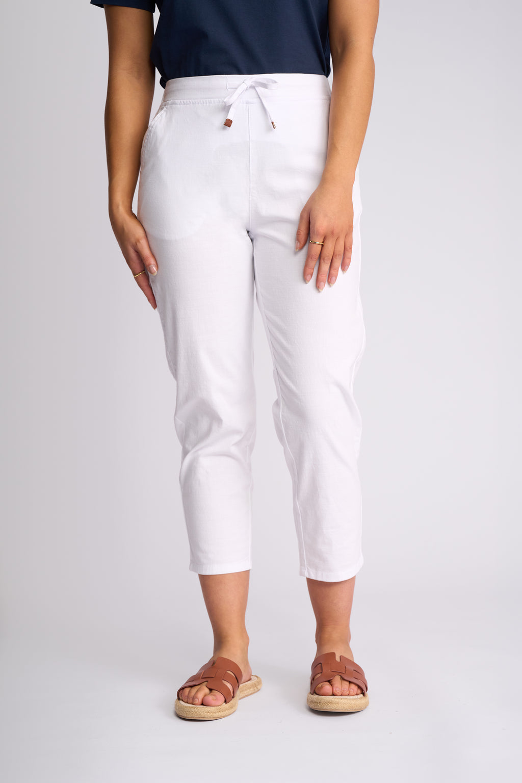 Denver 7/8 Pant White