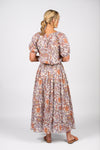 Woman wearing a floral dress on a white background
Elastic Waist Maxi Skirt Tuscany